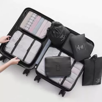 NUEVO KIT DE BOLSAS PARA VIAJE X 8 PIEZAS