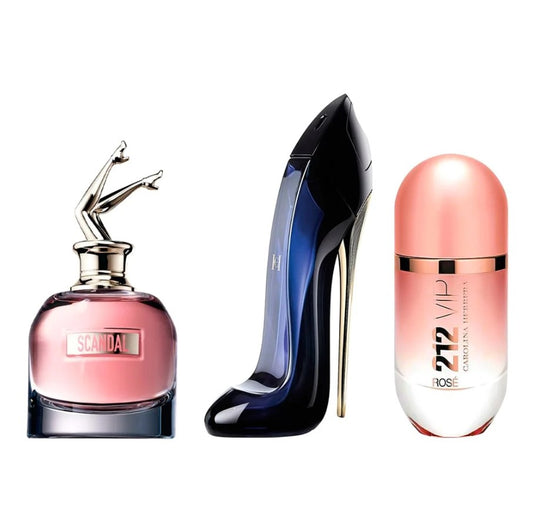 NUEVO PACK X 3 DE PERFUMES PARA DAMA