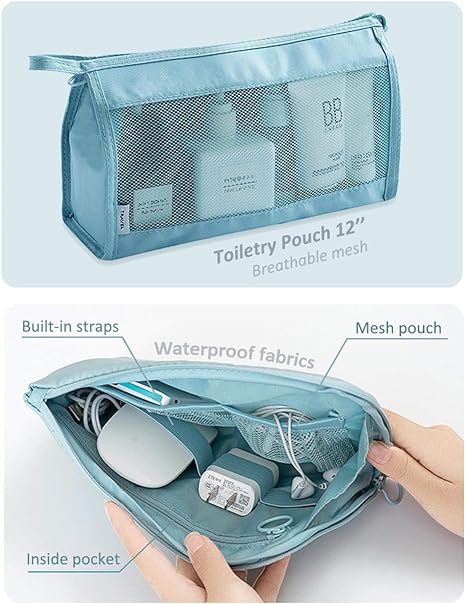 NUEVO KIT DE BOLSAS PARA VIAJE X 8 PIEZAS